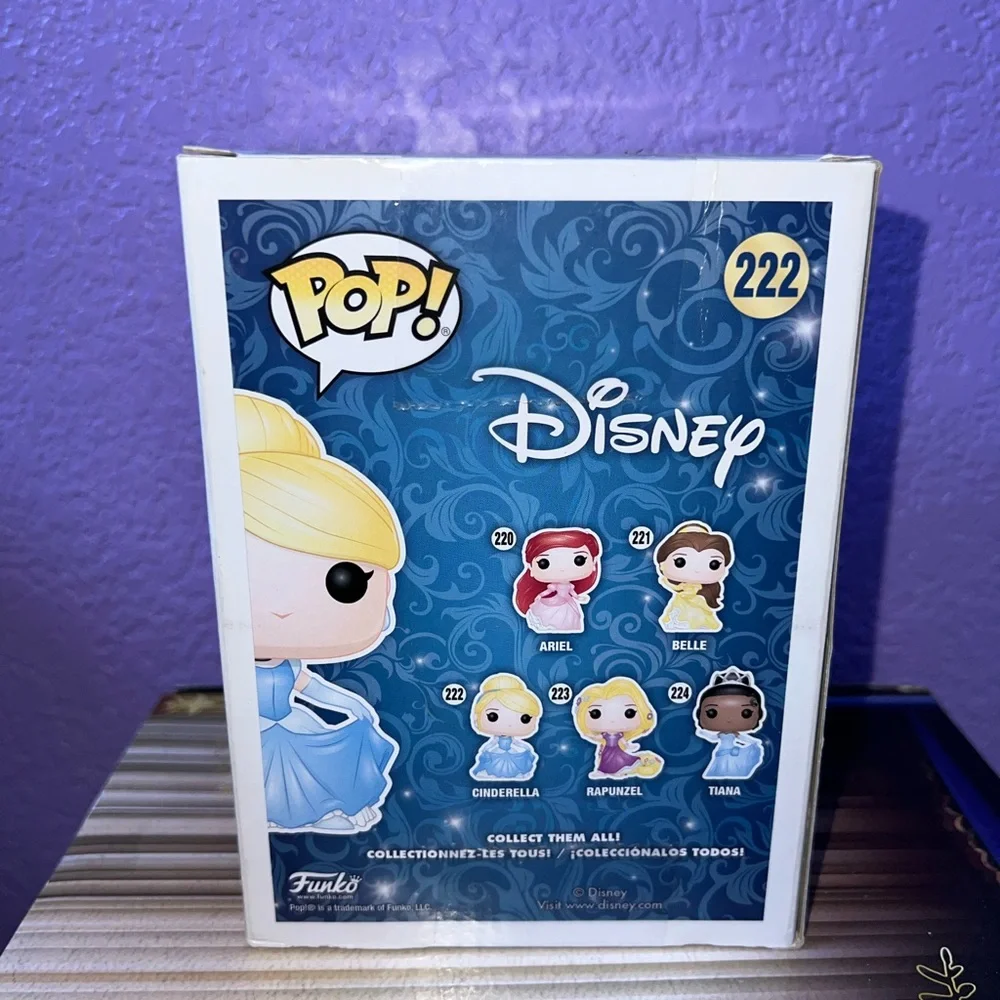 Disney Cinderella Pop Vinyl in Blue and Yellow